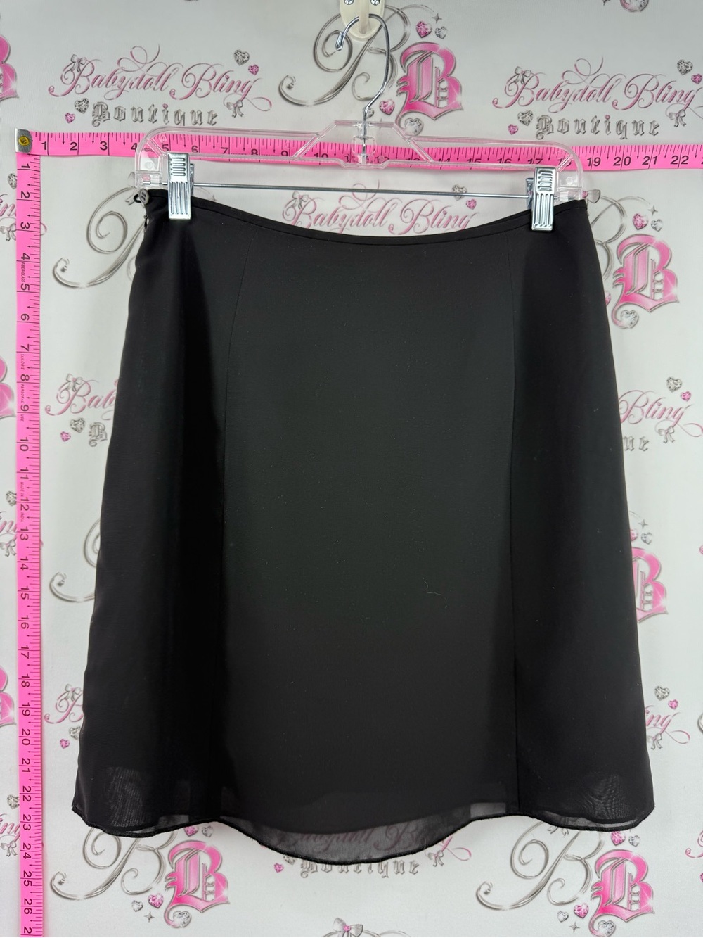 Esprit Black A-Line Skirt - Simple Flowy Design